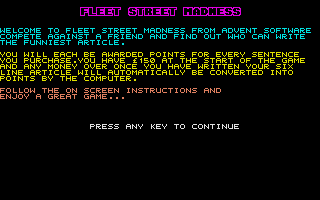 Thumbnail of other screenshot of Fleet Street Madness