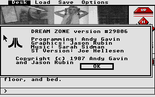 Screenshot of Dream Zone