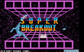Large screenshot of Super Breakout