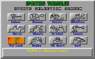 Screenshot of Sporting Triangles