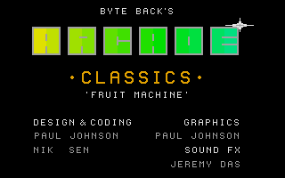 Screenshot of Fruit Machine