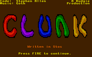 Large screenshot of Clunk