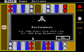 Thumbnail of other screenshot of Backgammon
