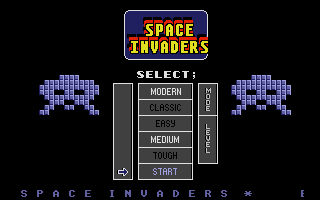 Large screenshot of Space Invaders