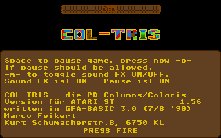 Screenshot of Col-Tris