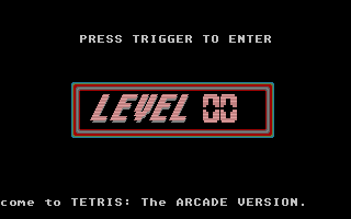 Large screenshot of Tetris - The Arcade Version