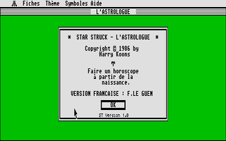 Large screenshot of Star Struck - L'Astrologue
