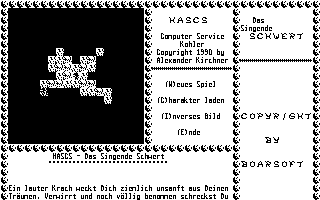 Large screenshot of Hascs II - Das Sigende Schwert