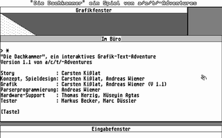 Large screenshot of Dachkammer, Die