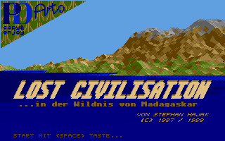Large screenshot of Lost Civilisation