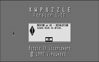 Large screenshot of Xwpuzzle