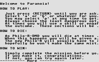 Thumbnail of other screenshot of Paranoia