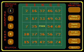 Large screenshot of Happy Days Bingo