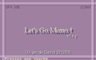 Screenshot of Let's Go Memo