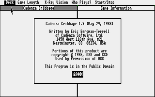 Thumbnail of other screenshot of Cadenza Cribbage