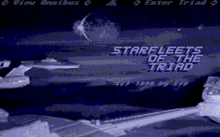 Large screenshot of Starfleets of the Triad