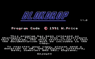 Large screenshot of Blokdrop