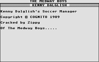 Screenshot of Kenny Dalglish Soccer Manager
