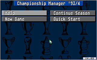 Large screenshot of Championship Manager 93 / 94