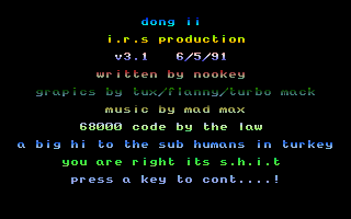 Large screenshot of Dong 2
