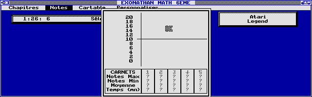 Large screenshot of Exonathan Maths 6e