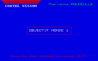Screenshot of Objectif Monde II