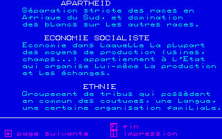 Large screenshot of Objectif Monde II