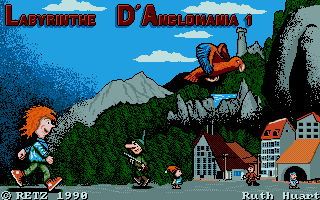 Large screenshot of Le Labyrinthe D'Anglomania 1