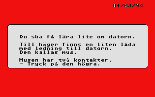 Screenshot of Första Kursen