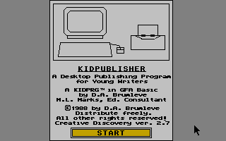 Screenshot of Kidpublisher