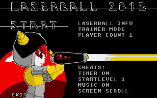Large screenshot of Laserball 2015