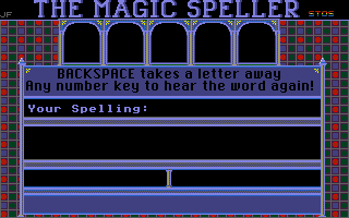 Screenshot of Magic Speller, The