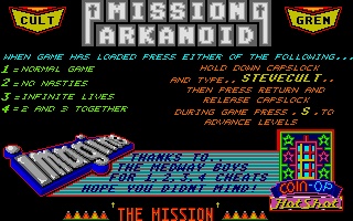 Large screenshot of Mission Arkanoid