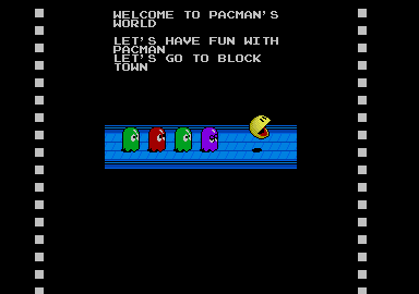 Large screenshot of Pacmania - STe