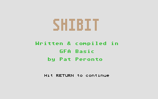 Large screenshot of Shibit