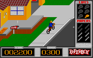 Thumbnail of other screenshot of Paperboy