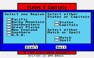 Thumbnail of other screenshot of States and Capitals