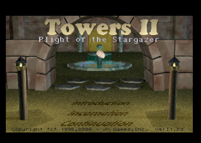Large screenshot of Towers II - Plight of the Stargazer