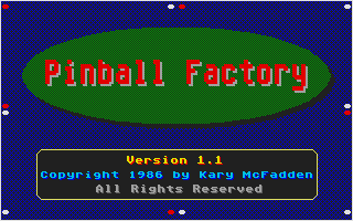 Large screenshot of Pinball Factory