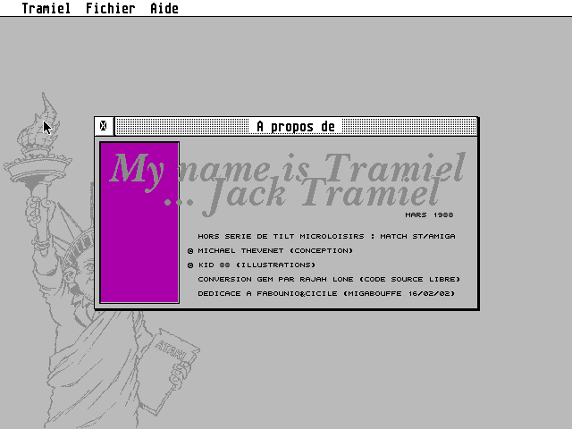 Large screenshot of My Name Is Tramiel... Jack Tramiel