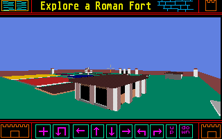 Large screenshot of Explore a Roman Fort