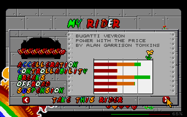 Thumbnail of other screenshot of Anarcho Ride
