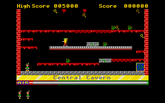 The first cavern. Without exaggeration I must have tried this screen over 25 times before I eventually completed it!