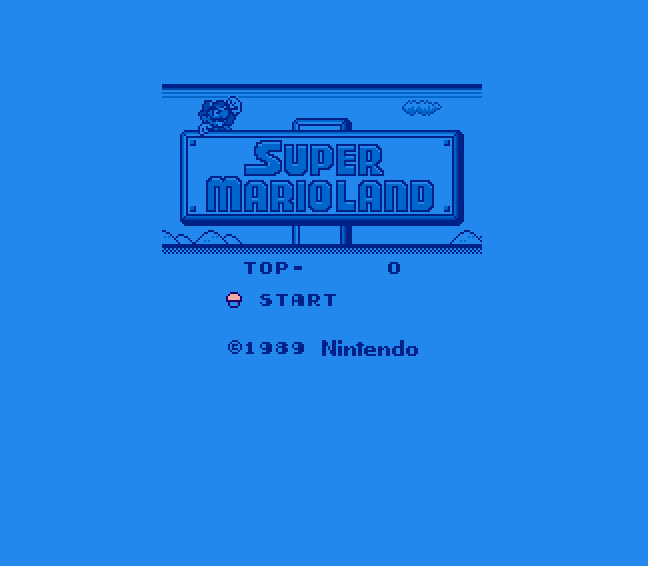 Large screenshot of Super Mario Land - Godboy
