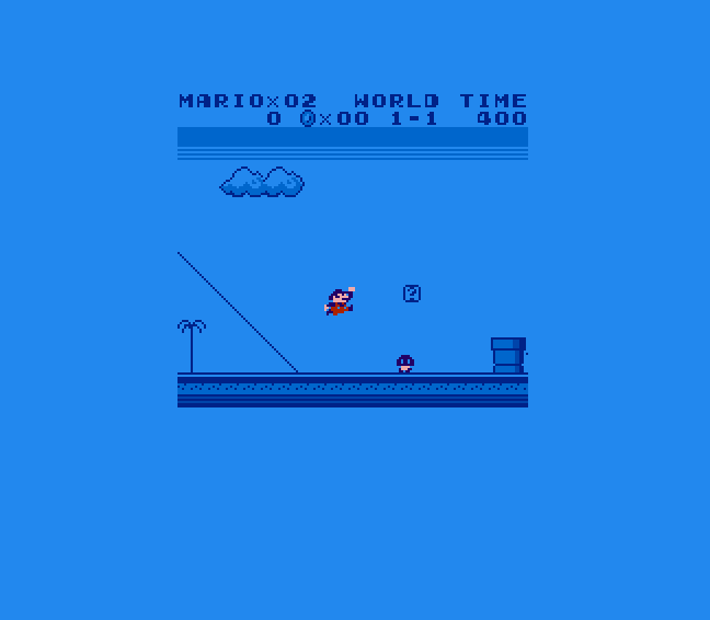 Screenshot of Super Mario Land - Godboy