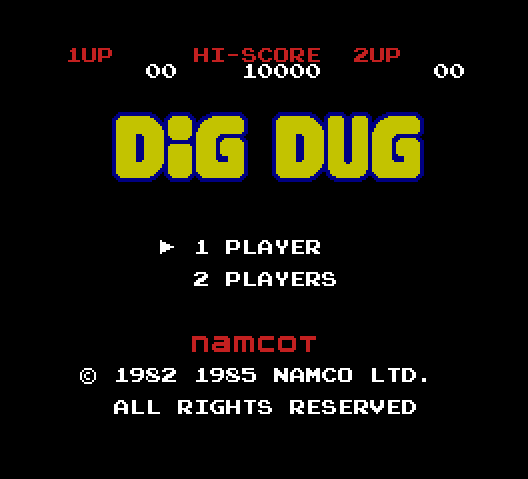 Large screenshot of Dig Dug - Godlenes
