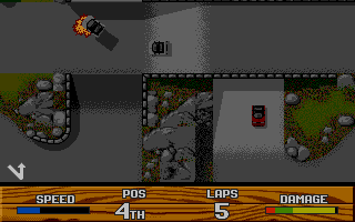 Screenshot of Super Cars II