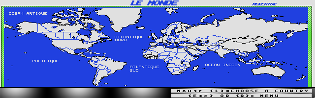 Large screenshot of Géographie - Votre Atlas Électronique
