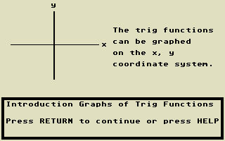 Large screenshot of Trigonometry - Vol 1