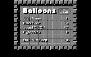 Screenshot of Balloons